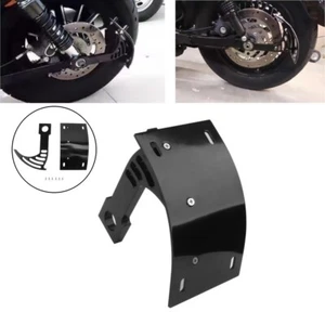 Motorcycle Curved Vertical Side Mount License Plate Holder Bracket For Harley - Picture 1 of 12