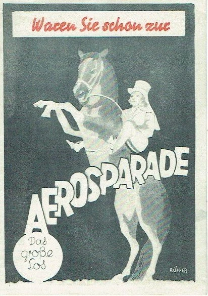 Circus Aeros Programmheft Das große Los 2 Zirkus Dresden um 1947 Wrestling - Bild 1 von 1