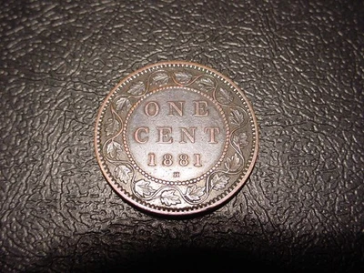 1881H CANADA LARGE CENT! - BETTER GRADE! (OBV 1) - Image 1 of 2