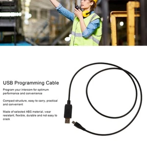 Kabel do programowania USB Niezawodny kabel do programowania walkietalki Zamiennik F CHP - Zdjęcie 1 z 22