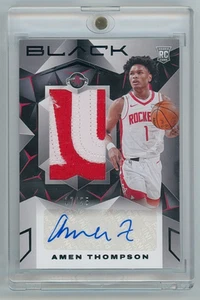 Parche Jumbo Automático 17/25 Panini Black Amen Thompson Rookie 2023-24 - Imagen 1 de 2