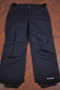 Columbia Arctic Trip Omni-Tech Ski/Snow Pants Black Men's Large L - Picture 1 of 5