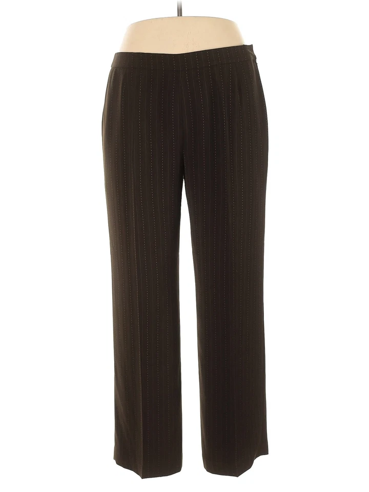 Pantalones informales Suit Studio para mujer marrón 14 Petites Foto 1 de 2