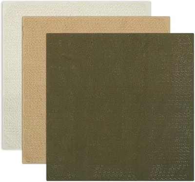 Rede de camuflagem 3 peças densa para tanque AFV militar escala 1/16, mista 3 cores - Imagem 1 de 2