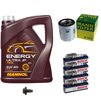 Inspección Set 5L MANNOL Energy 5W-20 Para Ford Focus C-Max 2.0 16V 1.8 - Imagen 1 de 4