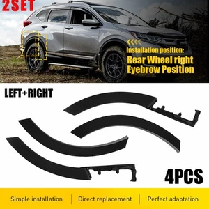 2Set 4X For 2017-2022 Honda CR-V CRV O Rear Left & Right Side Wheel Flare Moldin - Picture 1 of 13