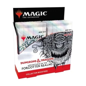 Box COLLECTOR BOOSTER D&D Adventures Forgotten Realms mtg ENG AFR - Foto 1 di 1