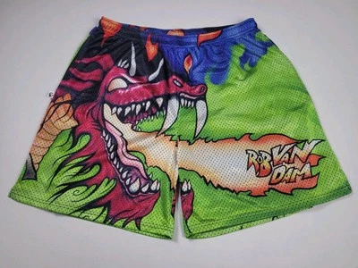 Pantalones Cortos WWE Chalk Line RVD Dragon Entrance Para Hombre 3XL Raros Foto 1 de 4