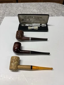 Klean Reem Pipe Tool, Nob Hill Pipe, Thermofilter Pipe, Missouri Corn Cob Pipe - Picture 1 of 14