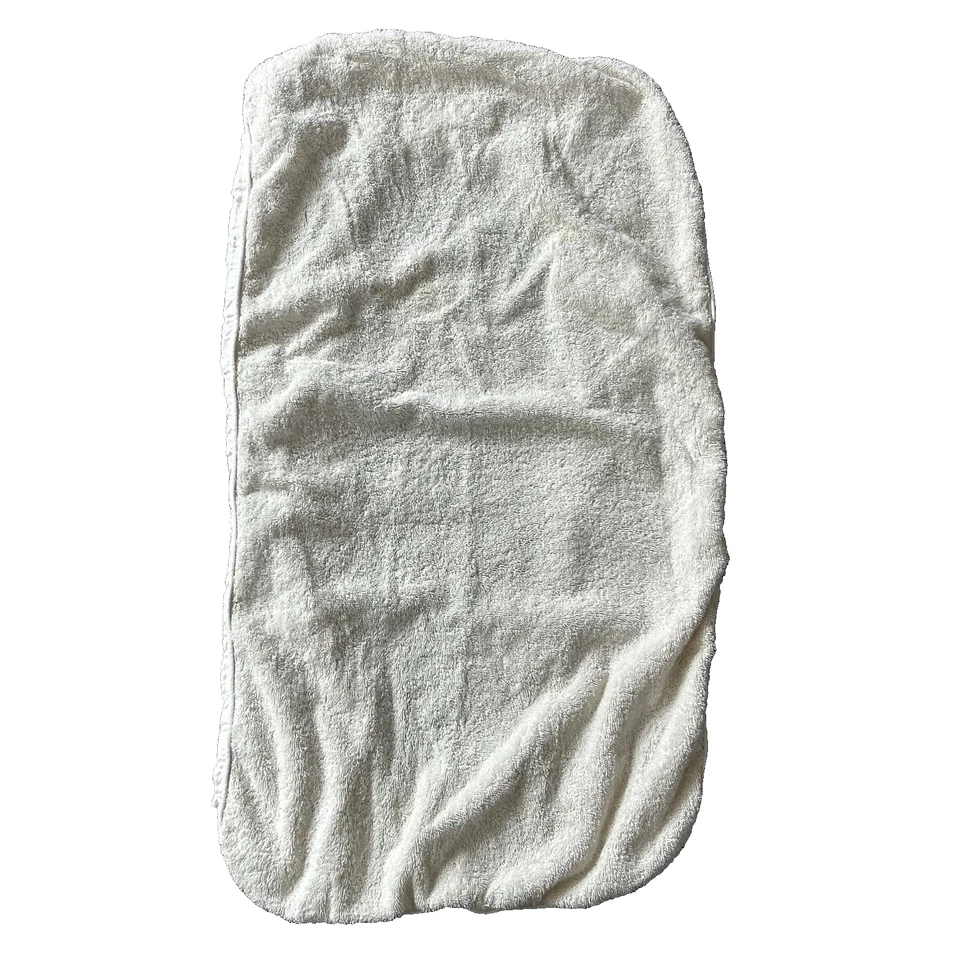 Restoration Hardware Baby & Child Fitted Bassinet Cover Linen Organic Cotton RH - Image 1 of 4