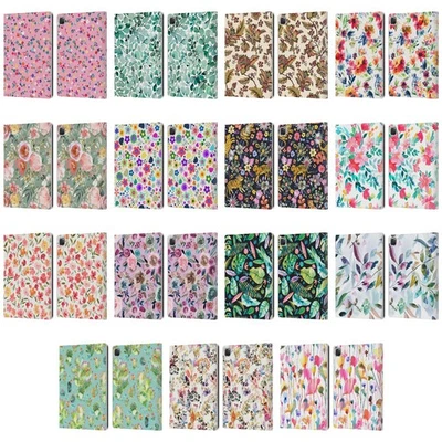 OFFICIAL NINOLA GARDEN LEATHER BOOK WALLET CASE COVER FOR APPLE iPAD - Image 1 of 4