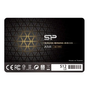 Silicon Power 512GB SSD 3D NAND A58 SLC Cache Performance Boost SATA III 2.5 inc - Picture 1 of 8