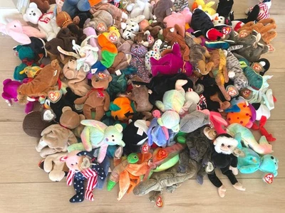 TY Beanie Babies Lote de 5 Surtidos Aleatorios Nuevos con Etiquetas Foto 1 de 4