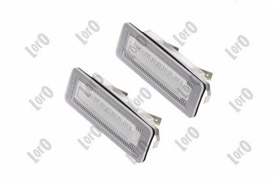 2x ABAKUS L56-210-0001LED Kennzeichenbeleuchtung für SMART FORTWO Coupe (451) - Bild 1 von 4