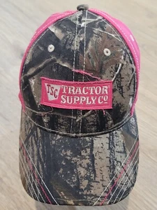 Tractor Supply Co Pink & Camo Baseball Hat Cap ADJUSTABLE by Tractor supply Co - Picture 1 of 6