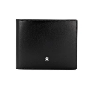 Montblanc Meisterstück Cuero Natural 12CC Tarjetero Cartera Monedero para Hombres - Imagen 1 de 6