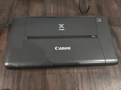 Canon Pixma IP110 Mobile Printer Great Used Condition Low Black Ink - Image 1 of 4