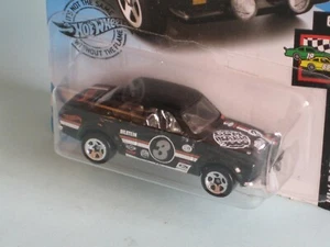 Hot Wheels 1970 Ford Escort RS1600 Gum Ball Rally No3 Black USA issue in BP 70mm - Picture 1 of 2
