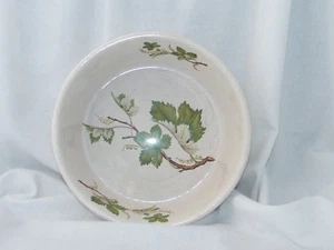 Unbranded Ceramic Salad Bowl With Green Leaves And Branches On Inside - Picture 1 of 12