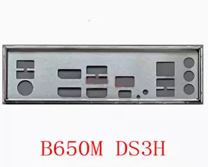 Plaque arrière d'E/S Shield pour carte mère GIGABYTE B650M DS3H - Photo 1/1