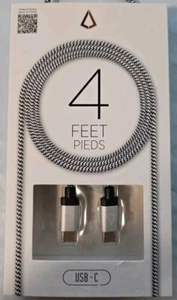 LBT USB-C/USB-C - Câble de charge/données 4 pieds - Photo 1 sur 3