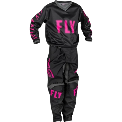Fly Racing Youth F-16 Jersey & Pant Combo Set MX/ATV/BMX Kid's Riding Gear 2023 - Image 1 of 3