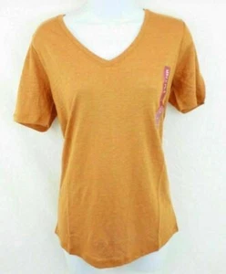 Merona Damen Leinen Rost Orange Top Größe XS - Bild 1 von 12