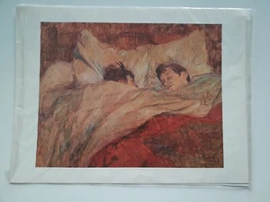Stampa Riproduzione Le Lit Henri de Toulouse SIGILLATO - Picture 1 of 1