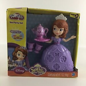 Play-Doh Disney Princess Tea Party Set Disney Sofia The First Molds 2014 Hasbro
