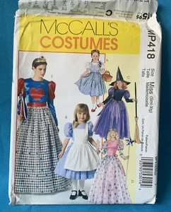 McCall's MP418 Misses Mädchen Kostüm Muster Miss (Sml-Xlg) - Bild 1 von 3