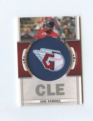 2023 topp jose ramirez patch card relic tlp-jra - Image 1 of 2