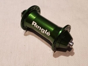 Sehr guter Zustand Ringle Oldtimer Vorderradnabe 32H grün fast unbenutzt - Bild 1 von 6
