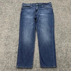 Lucky Brand Jeans Mens 40x30 Blue 221 Straight Leg Stretch Medium Wash Denim - Imagen 1 de 8