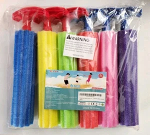 Super Schaum Wasserstrahler 6er Pack Mehrfarbig Schwimmend Pool Spielzeug Sommer Spaß - Bild 1 von 2