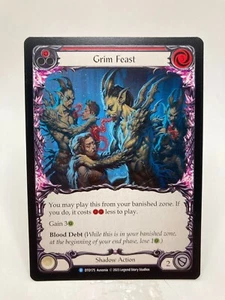 Grim Feast NM/M* Dusk Till Dawn - Flesh And Blood - DTD175 RED -UnltdCards - Picture 1 of 2
