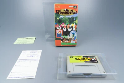 Super Famicom *Winning Post* SFC OVP mit Reg Card ohne Anleitung NTSC-J - Bild 1 von 4