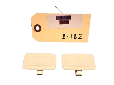 BMW X5 F15 2014-2018 TECHO MAQUILLAJE TOCADOR ESPEJO LUZ LÁMPARA X2 OEM Foto 1 de 4