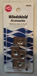 Taylor Made 1344 Stainless Steel Top-Lok Windshield Snap 7/8" Trim, 4 Pieces - Foto 1 di 3