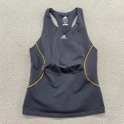 Camiseta sin mangas Adidas CLIMA365 gris atlética elástica entrenamiento para mujer talla grande” Foto 1 de 4