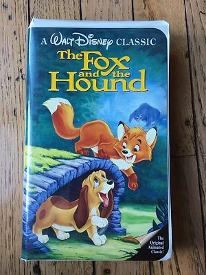 The Fox and the Hound VHS Black Diamond Walt Disney Original Animated Classic 34 - Image 1 of 4