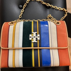 Tory Burch Shoulder Bag Striped Bags & Handbags for Women for sale | eBay