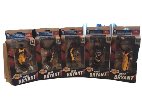 Kobe Bryant MCFARLANE NBA Los Angeles Lakers Championship Series Set of 5 Cover