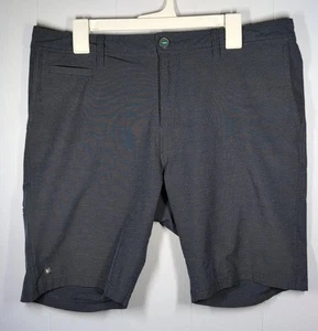Linksoul Men's Boardwalker Performance Golf Shorts Stretch Size 36 Blue - Imagen 1 de 5