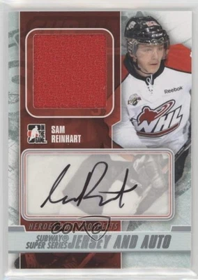 2012-13 ITG Heroes and Prospects prata /40 Sam Reinhart #SSMA-SR automático - Imagem 1 de 2