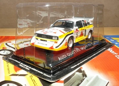 Audi Quattro Sport E2 Rally Sanremo 1985 Deagostini 1:43 Modellismo 1/43 auto - Immagine 1 di 4