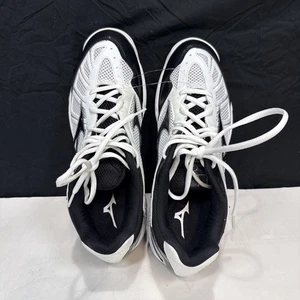 Zapatos de voleibol Mizuno Wave Hurricane negros/plateados WMN 11.5 - Imagen 1 de 7