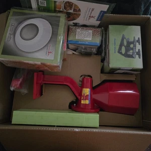 WONDERMILL Mulino per cereali manuale Red Wonder Junior Deluxe mulino manuale - Foto 1 di 24