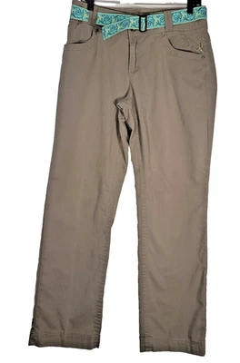 Cabela's Pants Womens 8 Khaki Embroidered Chino Belt Included L772705 Casual - Image 1 of 4