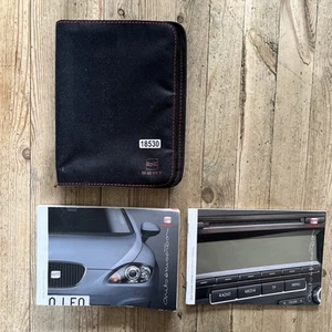 05-10 SEAT LEON OWNERS HANDBOOK MANUAL PACK + WALLET Print 2010 Ref18530 - Picture 1 of 23