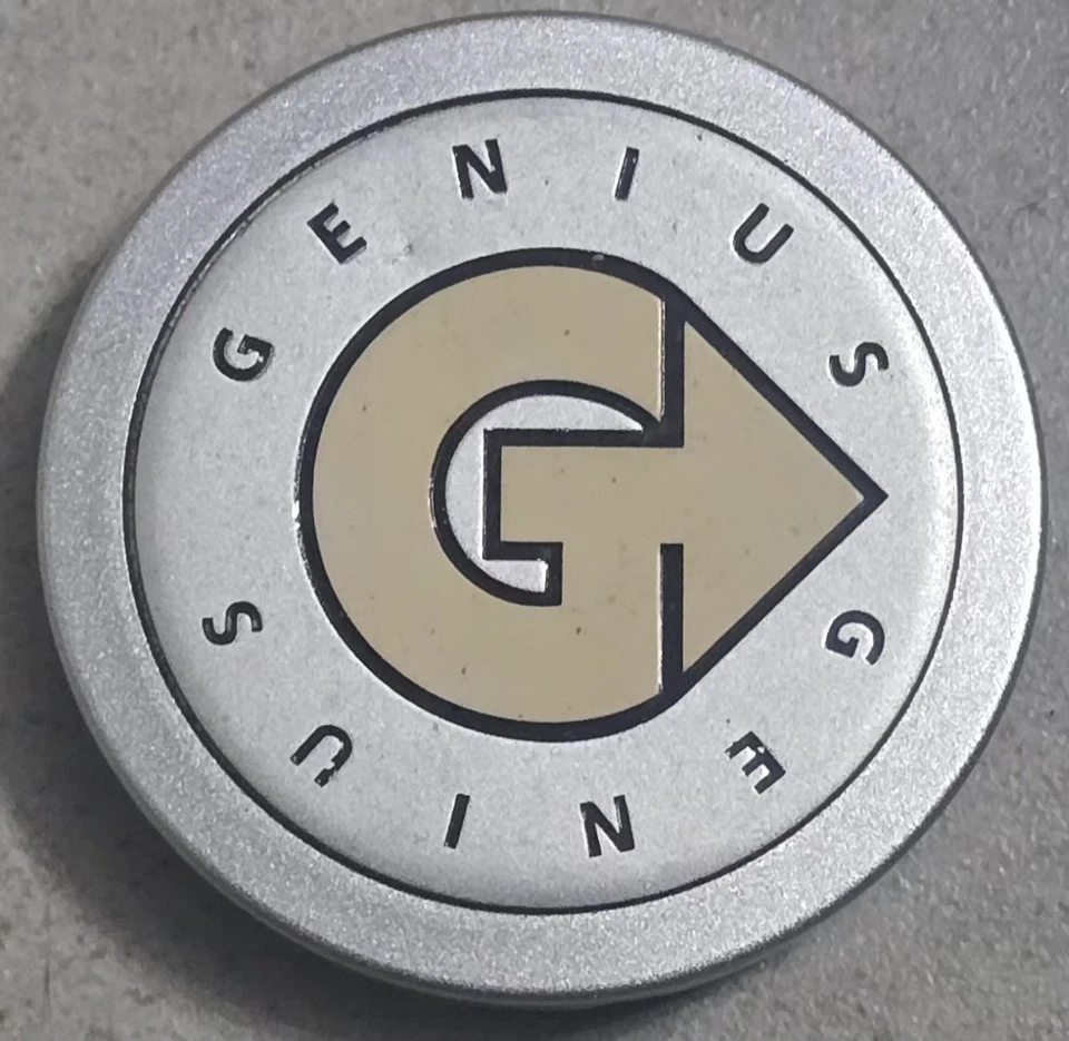 (1) 2005-2018 Smart ForTwo GENIUS Silver Alloy Wheel Center Cap Hubcap #G2 PCH61 - Image 1 of 4